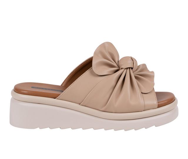 Women's GC Shoes Harlow Wedges in Nude color
