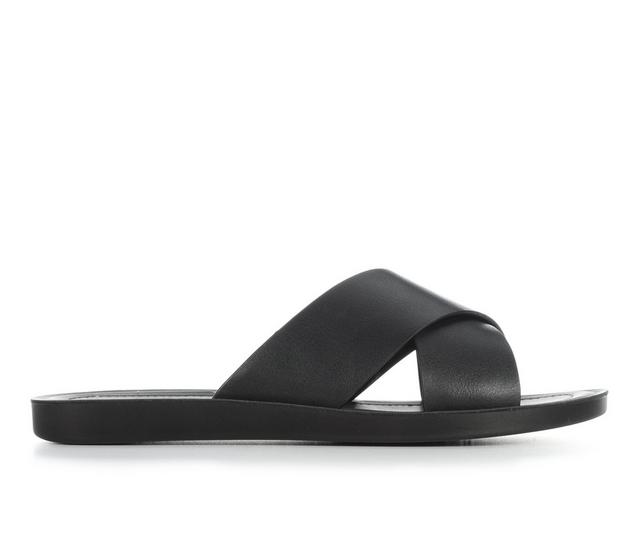 Women's Soda Reflect-S Sandals in Black/Black color
