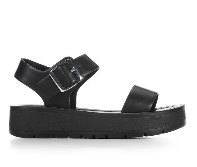 Women's Soda Detect-S Wedges in Black/Black color