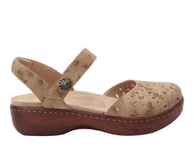 Women's ALEGRIA Opal Sandals in Tan Breeze color
