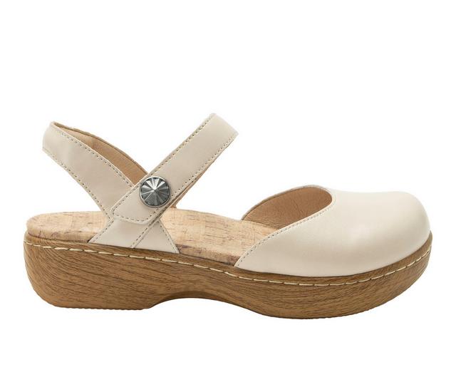 Women's ALEGRIA Opal Sandals in Oat color