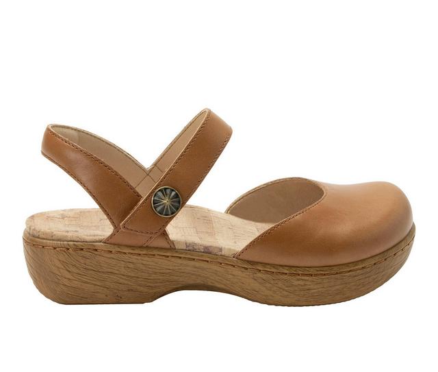 Women's ALEGRIA Opal Sandals in Latte color