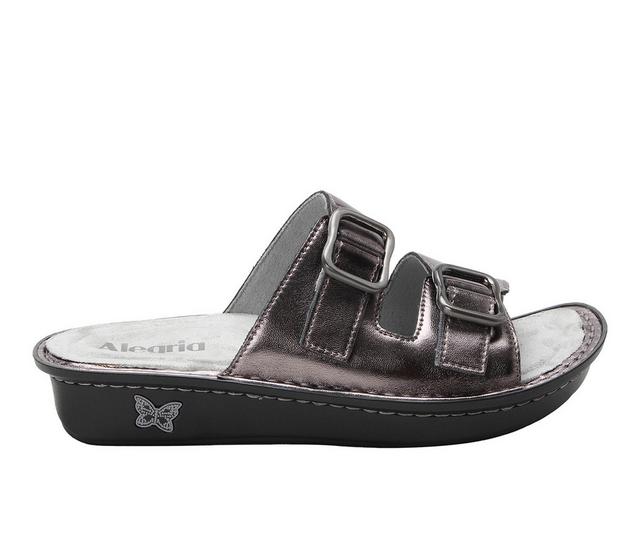 Women's ALEGRIA Verah Sandals in Pewter Power color