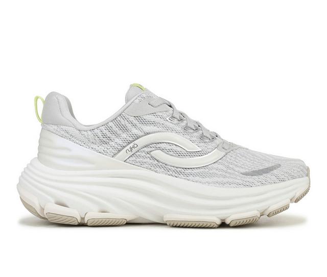 Women's Ryka Devotion Xtra Walking Shoes in Vapor Grey color