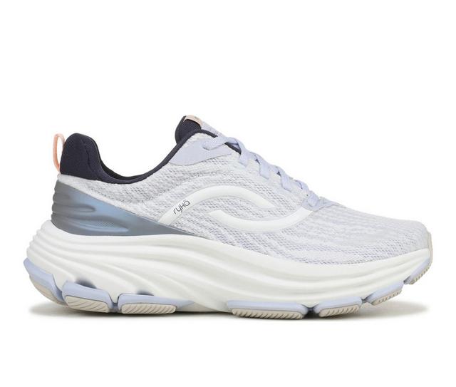 Women's Ryka Devotion Xtra Walking Shoes in Halogen Blue color