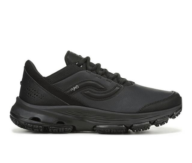 Women's Ryka Devotion Slip Resistant Training Shoes in Black color