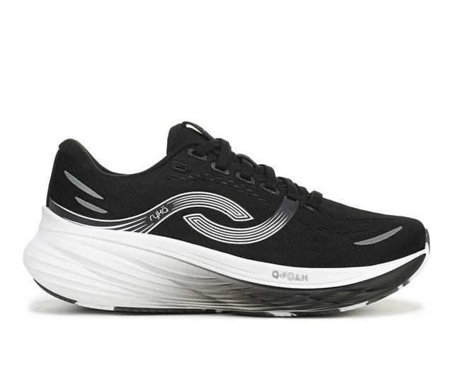 Women's Ryka Windswift Lx Running Shoes in Black color