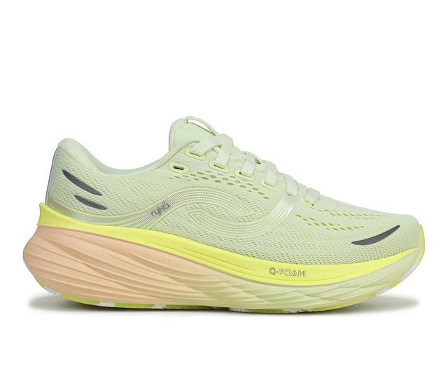 Women's Ryka Windswift Lx Running Shoes in Matcha Green color