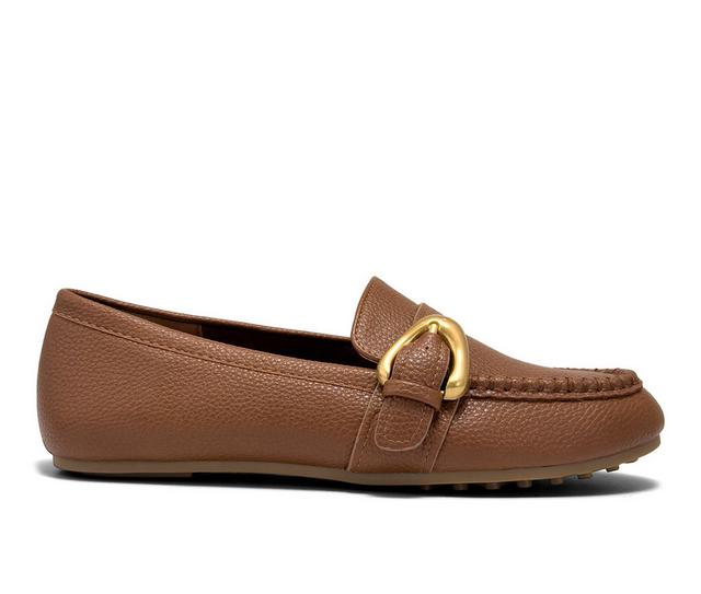 Women's Aerosoles Dinette Loafers in Tan color