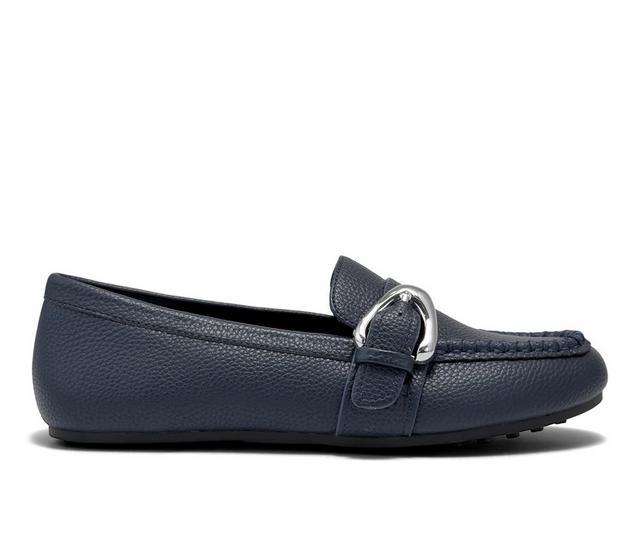 Women's Aerosoles Dinette Loafers in Navy color