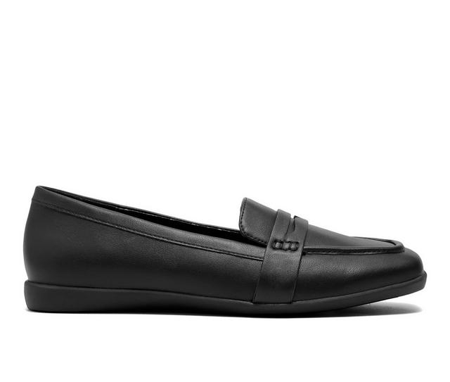 Women's Aerosoles Kody Loafers in Black color