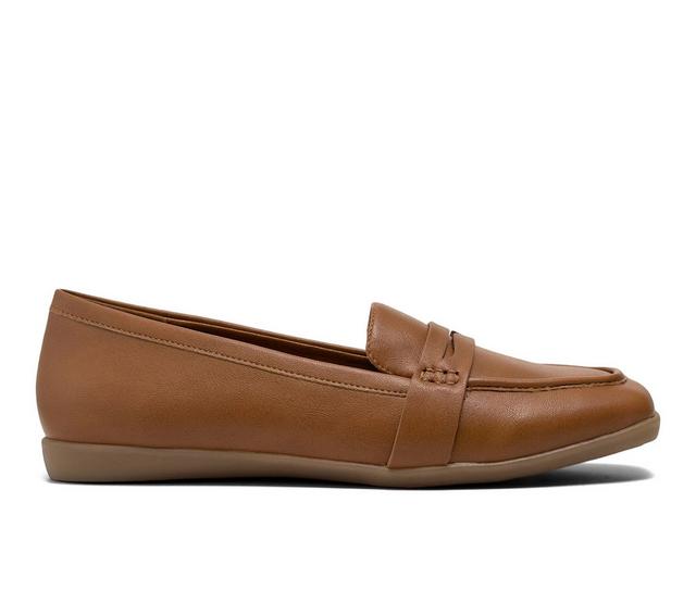Women's Aerosoles Kody Loafers in Brown color