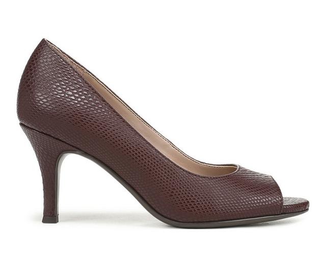 Women's Naturalizer Locke Dress Sandals in Maroon color
