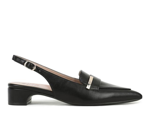 Women's Naturalizer Sloane Slingback Loafer in Black color