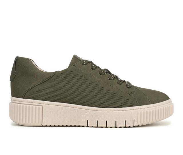 Women's Naturalizer Turner-Lace Sneakers in Dark Green color