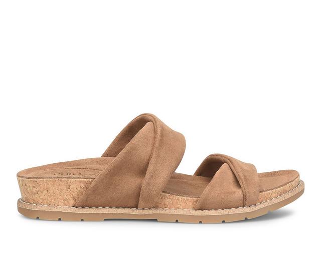 Women's EuroSoft Gail Sandals in Luggage color