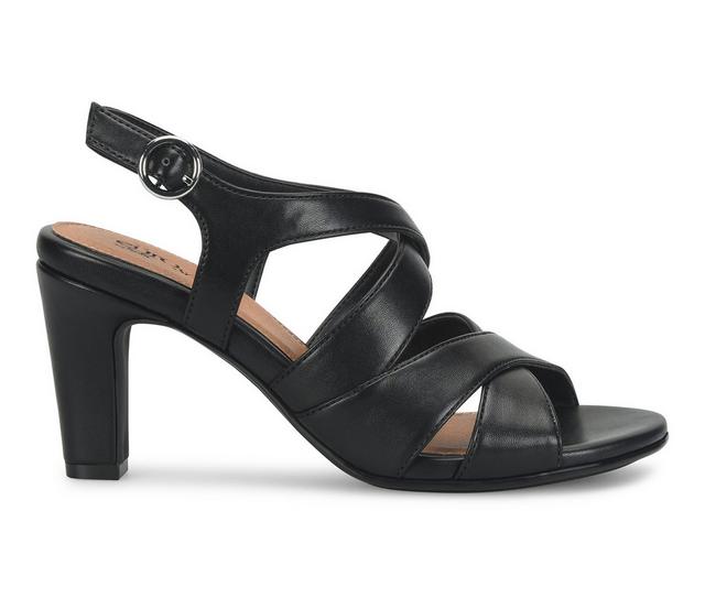 Women's EuroSoft Imari Dress Sandals in Black color
