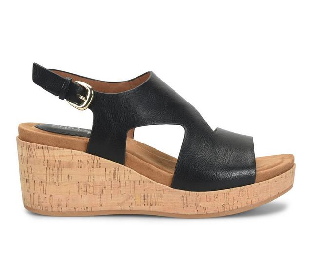 Women's EuroSoft Kryss Wedges in Black color