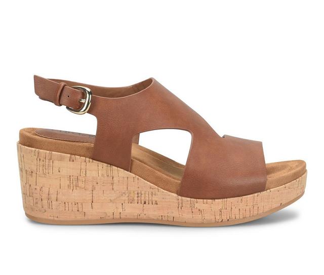 Women's EuroSoft Kryss Wedges in Luggage color