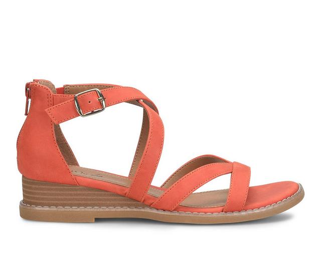 Women's EuroSoft Mysti Sandals in Orange color