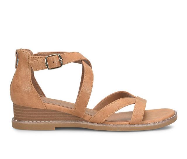 Women's EuroSoft Mysti Sandals in Tan color