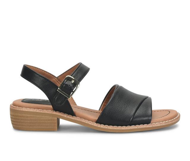 Women's EuroSoft Nani Sandals in Black color