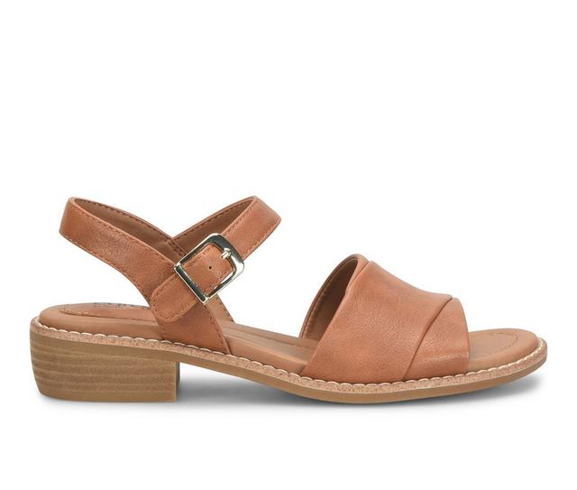 Women's EuroSoft Nani Sandals in Med Brown color