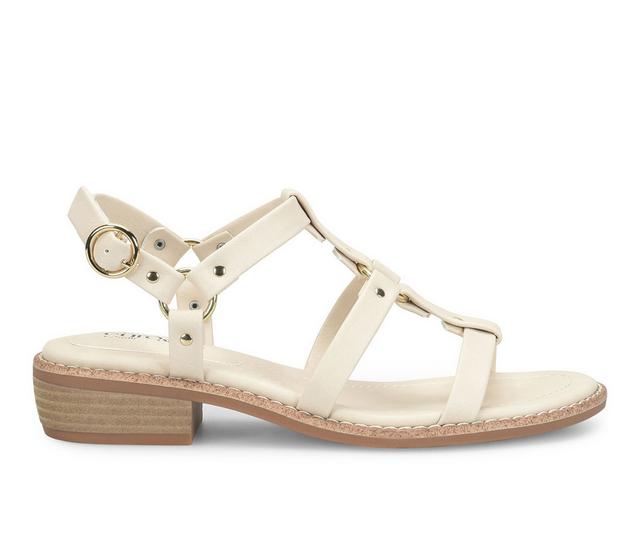 Women's EuroSoft Nat Sandals in Bone color