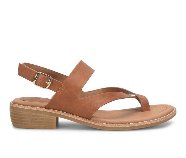 Women's EuroSoft Nessie Sandals in Cognac color