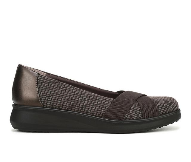 Women's LifeStride Fairleigh Flats in Brown/Beige color