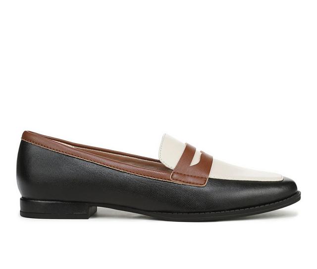 Women's LifeStride Frankie Loafers in Black Multi color