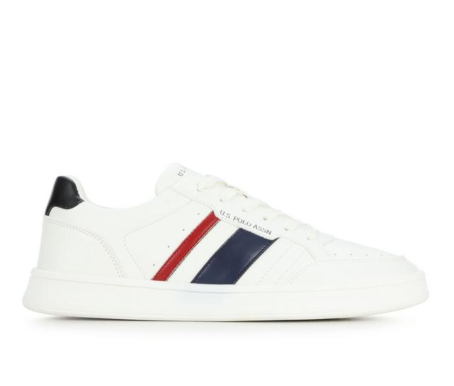 Men's US Polo Assn Breaker Casual Shoes in White color