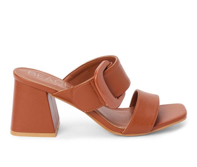 Women's Beach by Matisse Sally Dress Sandals in Cognac color
