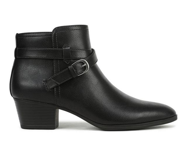 Women's LifeStride Oaklyn Booties in Black color