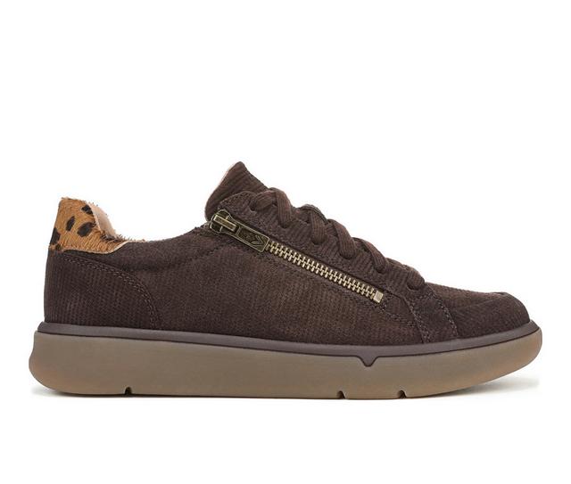 Women's Vionic City Walk Axs Sneakers in Choco Ganache color