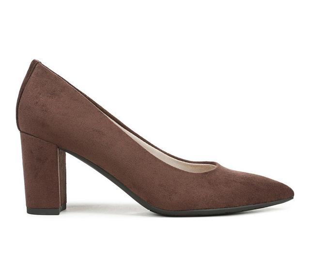 Women's LifeStride Rebecca Pump Pumps in Tiramisu Brown color