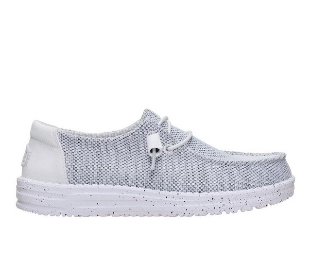 Women's HEYDUDE Wendy SE Stretch Sox in White color