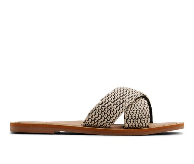 Women's Roxy Andreya Raffia Sandals in Other Black color