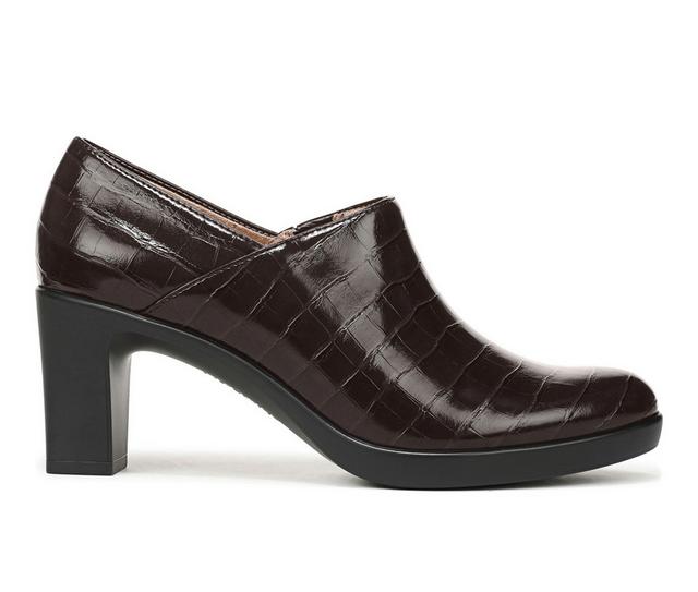 Women's LifeStride Elegant Booties in Dark Choco PU color