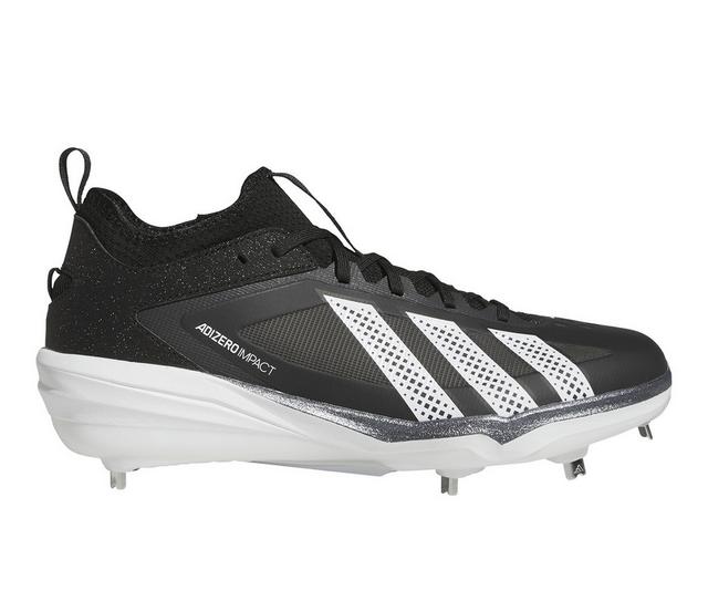Men's Adidas Adizero Impact 3.0 Cleats Cleats in Black color