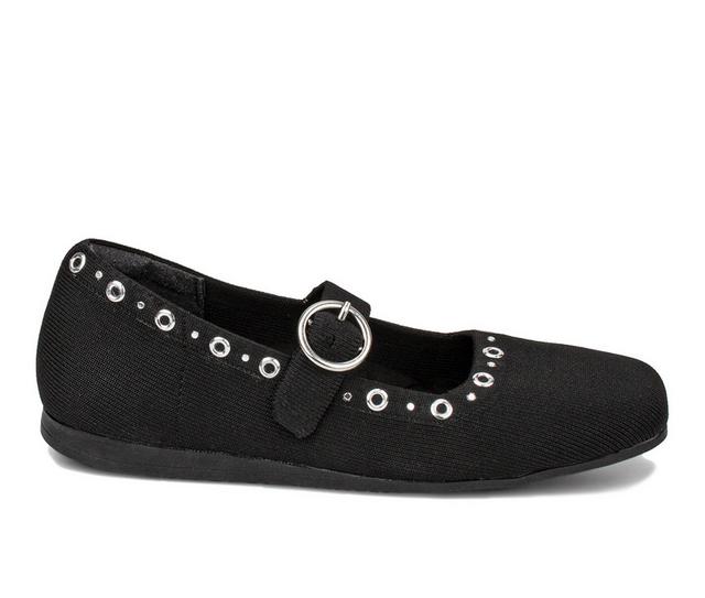 Women's Ros Hommerson Naomi Mary Janes in Black Studs color