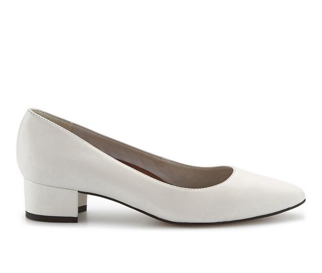 Women's Ros Hommerson Heidi II Pumps in White color