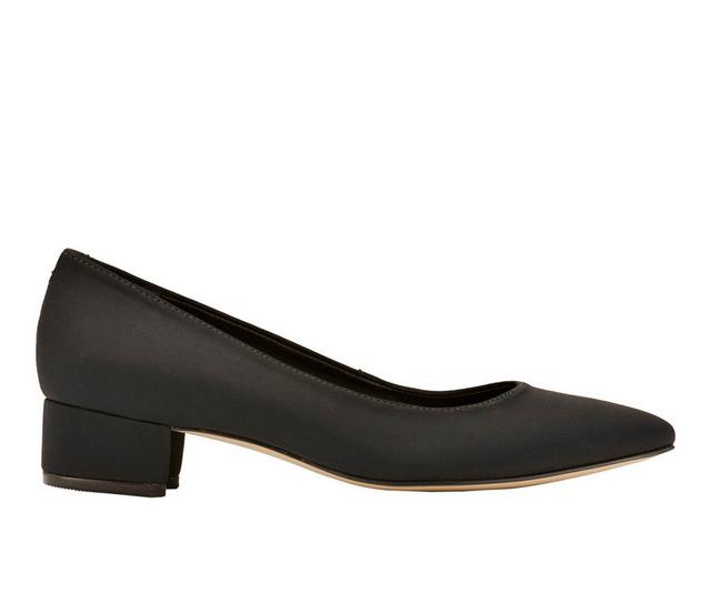 Women's Ros Hommerson Heidi II Pumps in Black Fabric color