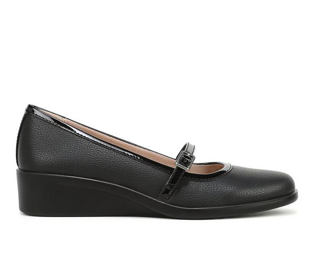 women's lifestride dress shoes Leighton Pump Black 8 M Traction sole provides you with extra stability Comfortable Women's Shoes, Heels, Flats
