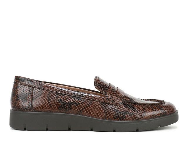 Women's LifeStride Veronica 2 Loafers in Dark Brown color