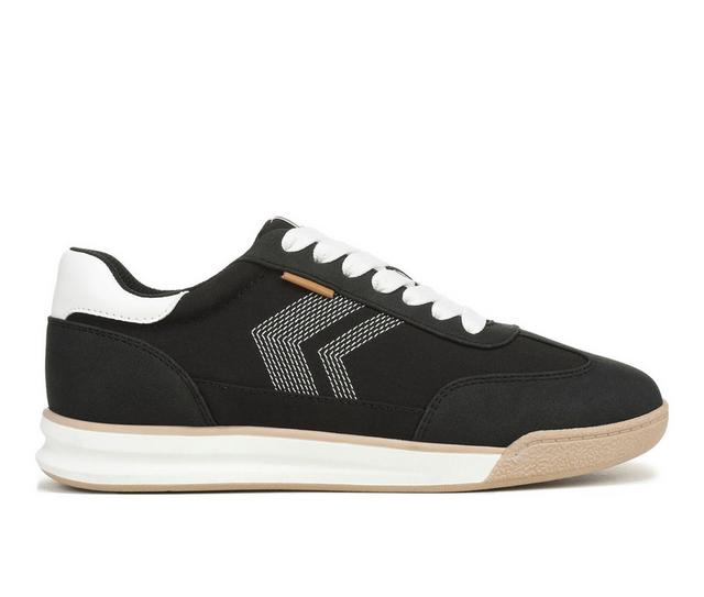 Women's Dr. Scholls Throwback Retro Sneakers in Black color