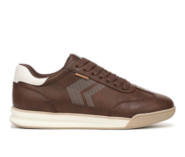 Women's Dr. Scholls Throwback Retro Sneakers in Walnut Brown color