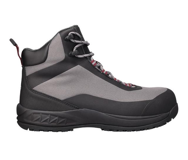 Propet Spero Work Boots in Grey/Black color
