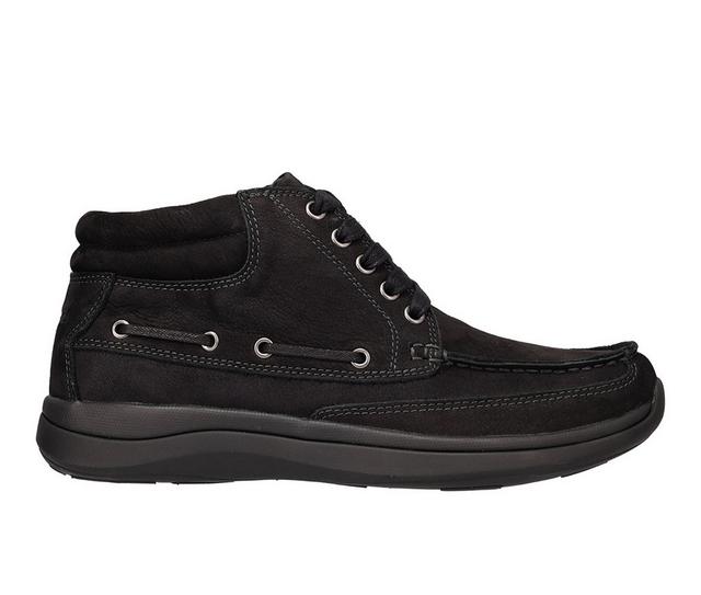Men's Propet Portland Dress Shoes in Black color