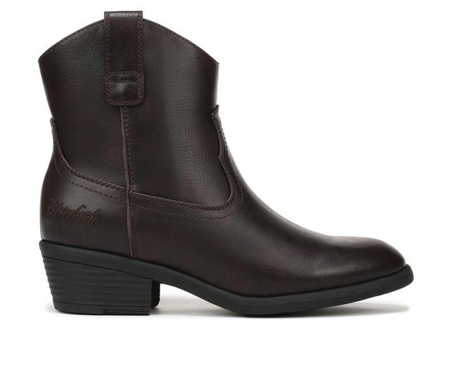 Women's Blowfish Malibu Southwest Western Booties in Wine color